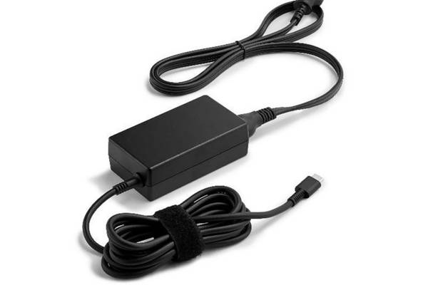 HP Poly USB-C 65W voedingsadapter en netsnoerset zwart