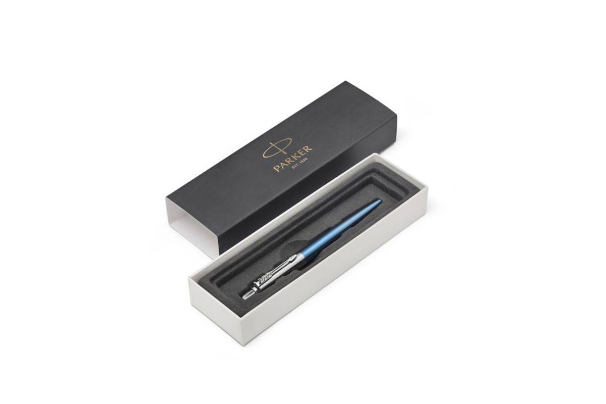 PARKER balpen JOTTER Waterloo Blue M Blauwe geschenkverpakking-1