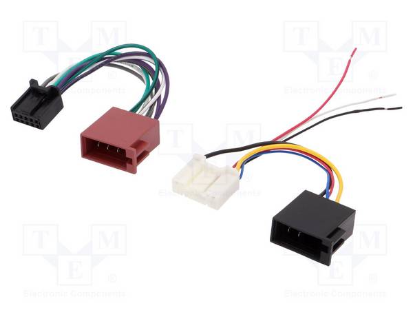 4CARMEDIA ZRS-234 Connector; ISO; Toyota - 1 stuk