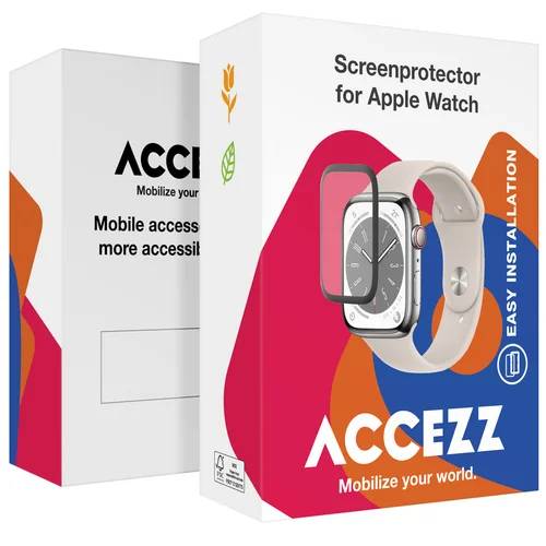 Accezz 2x Screenprotector met applicator Apple Watch Series 4-6 / SE - 40 mm-0