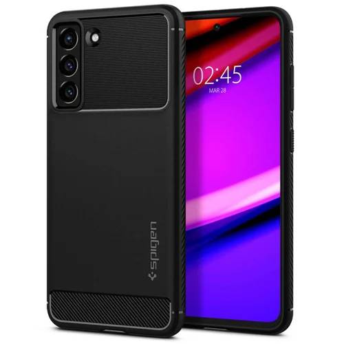 Spigen Rugged Armor Backcover Samsung Galaxy S21 FE - Zwart-0