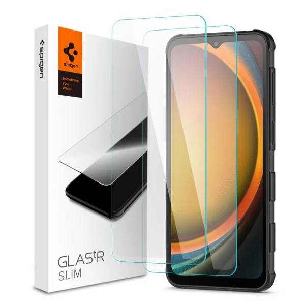 Spigen GLAStR EZ Fit Screenprotector 2 Pack + Applicator Samsung Galaxy Xcover 7 Pro-0