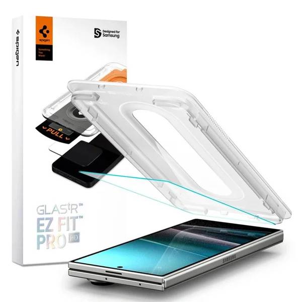 Spigen GLAStR EZ Fit Screenprotector 2 Pack + Applicator Samsung Galaxy Z Fold 7-0