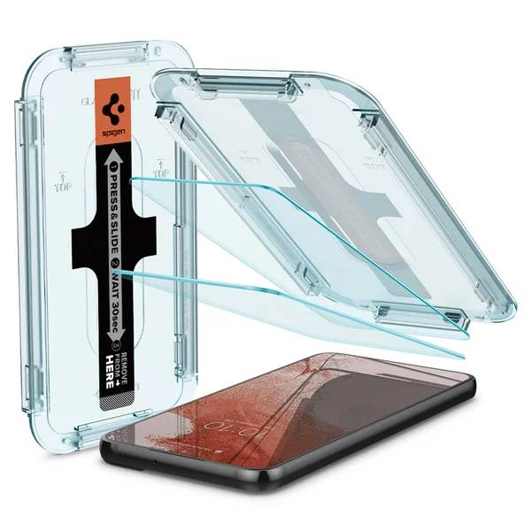 Spigen GLAStR EZ Fit Screenprotector 2 Pack + Applicator Samsung Galaxy S22-0