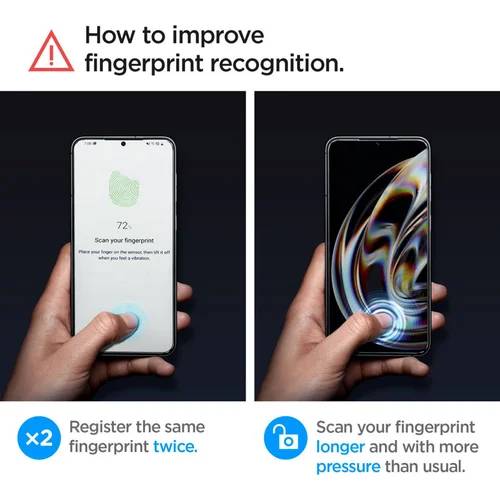 Spigen GLAStR EZ Fit Screenprotector + Applicator 2-pack Samsung Galaxy S23-0