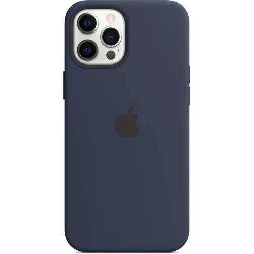 Silicone Backcover MagSafe Apple iPhone 12 Pro Max - Deep Navy