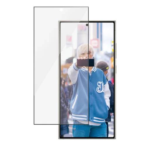PanzerGlass Ceramic Screenprotector met applicator Samsung Galaxy S25 Ultra-0