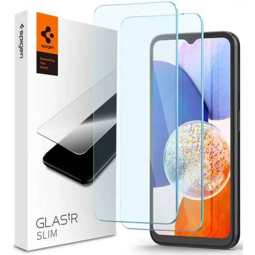 Spigen GLAStR Slim Screenprotector + Applicator 2-pack Samsung Galaxy A14 (5G/4G)-0