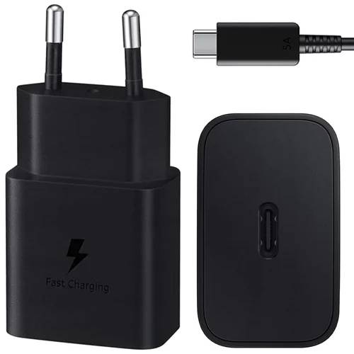 Samsung Originele Power Adapter met USB-C kabel - Oplader - USB-C aansluiting - Fast Charge - 15 Watt - 1 meter - Zwart-0