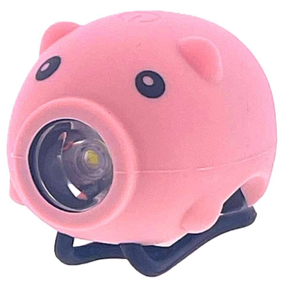LED-lamp PexKids varken met toeter USB-oplaadbaar - roze-0