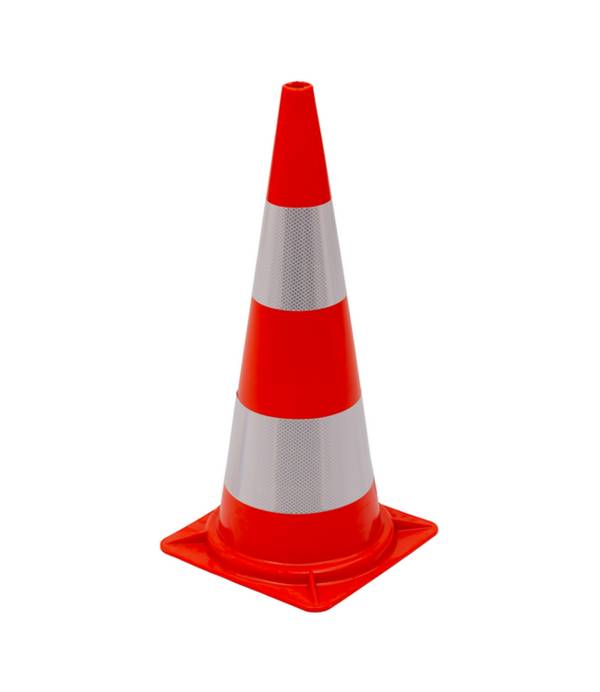 Oranje pion 75 cm hoog