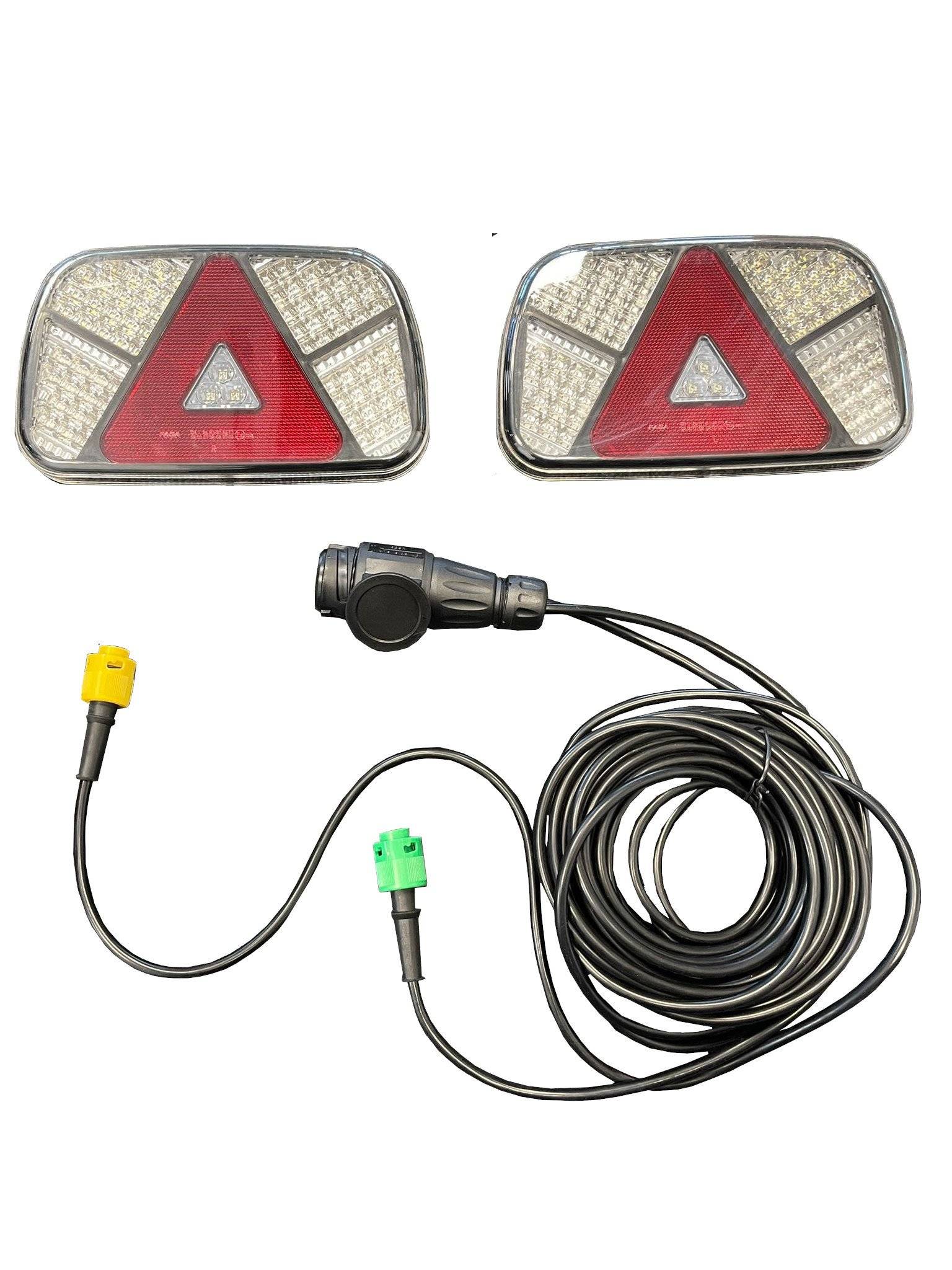 Verlichtingsset LED 13-polig 7m. kabel met 6-polige bajonet-0