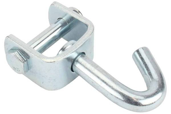 Haak draaibaar voor sjorband autotransport 35mm
