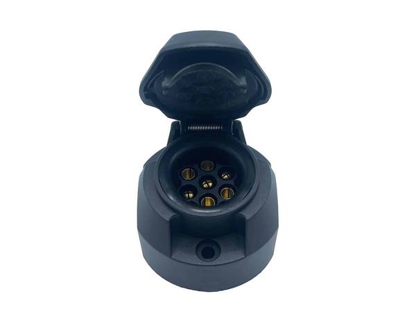 Stekkerdoos 7 polig waterdicht 12V