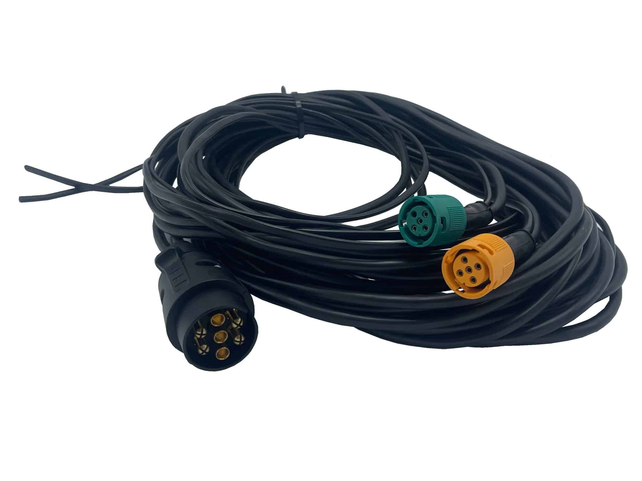 Kabelboom als Aspock 7 polig 5 polige connector - aftakingen-0