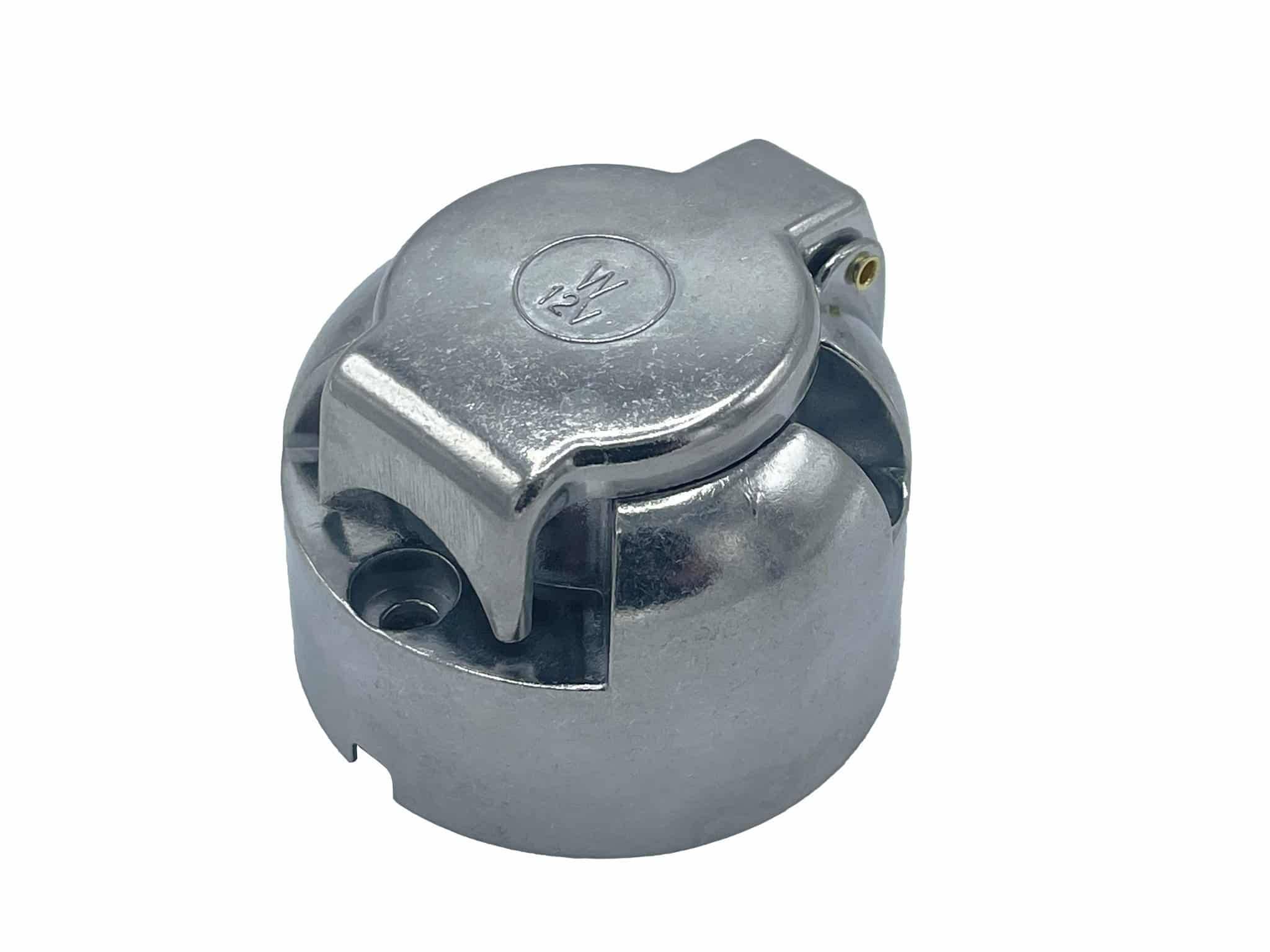 Stekkerdoos 7 polig aluminium 12V-2