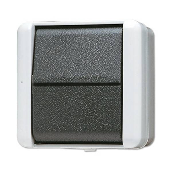 JUNG Wip Schakelaar 807W WG800 IP44 Kruis 807W