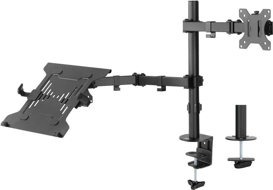 ACT AC8305 Notebookstandaard & Monitorarm Zwart 39,6 cm (15,6")-0