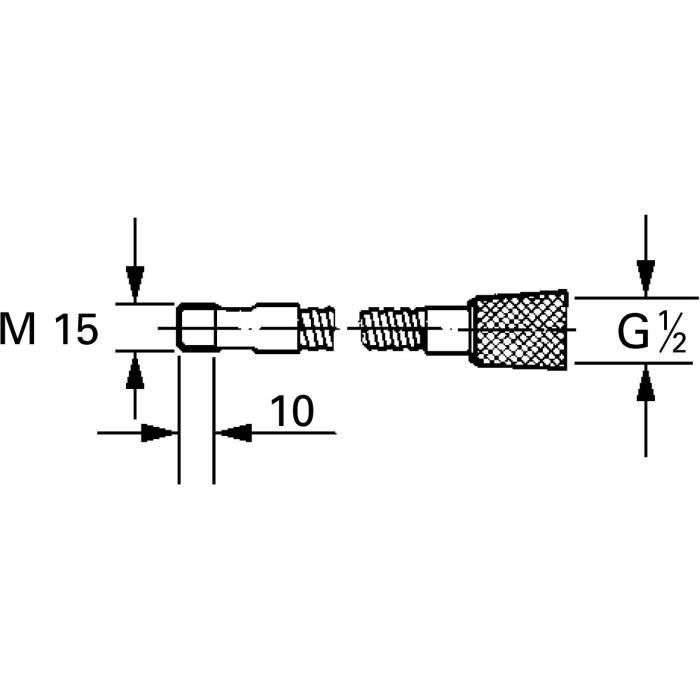 GROHE - Relexaflex slang - 1.50m-1