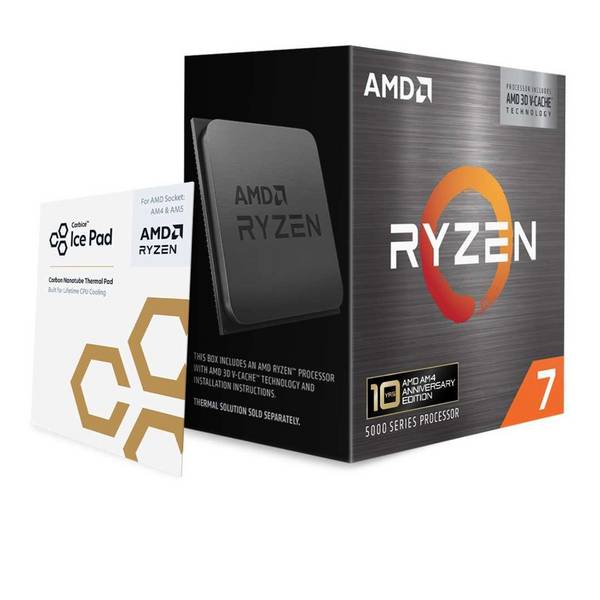 AMD Ryzen 7 5800X3D processor 3,4 GHz 96 MB L3 Doos