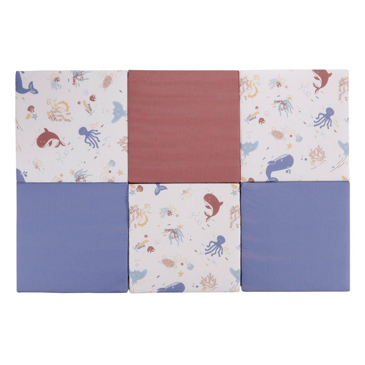 TINEO 5-in-1 Vouwbare Speelmat - 120x180 cm - Ideaal voor Baby's - Tunnel en Speelhuis 5-in-1-Spielmatte-0