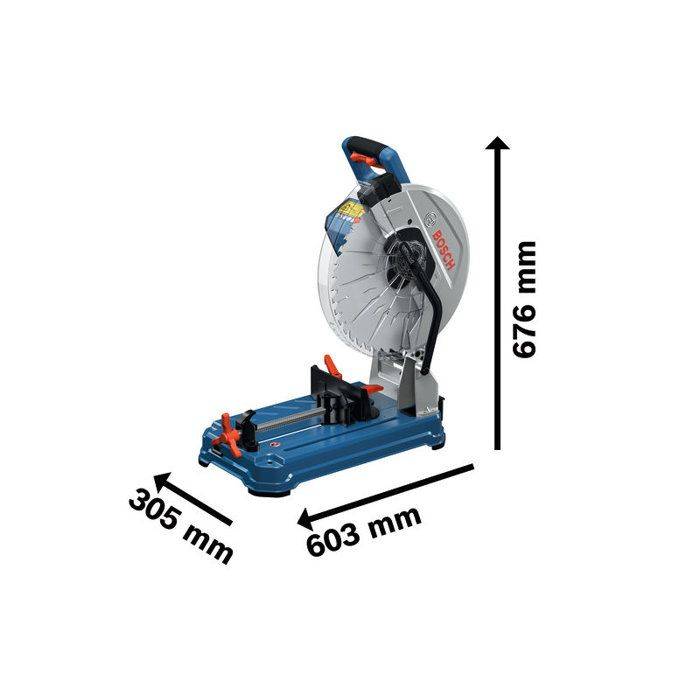 BOSCH PROFESSIONAL Metalen Zaag - GCD 18V-355 - 18V - 1430 m/min-2