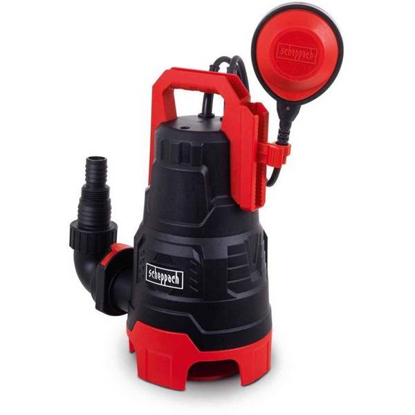 Scheppach DWP400 Combinatie Afvalwaterpomp - 400 W - Max. Doorstroomcapaciteit 9000 l/u