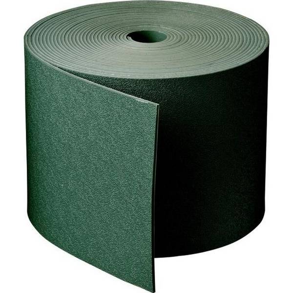 Natuurlijke Polypropyleen Tuinrand - 3 mm dik - 15 cm hoog x 10 m lang - Groen