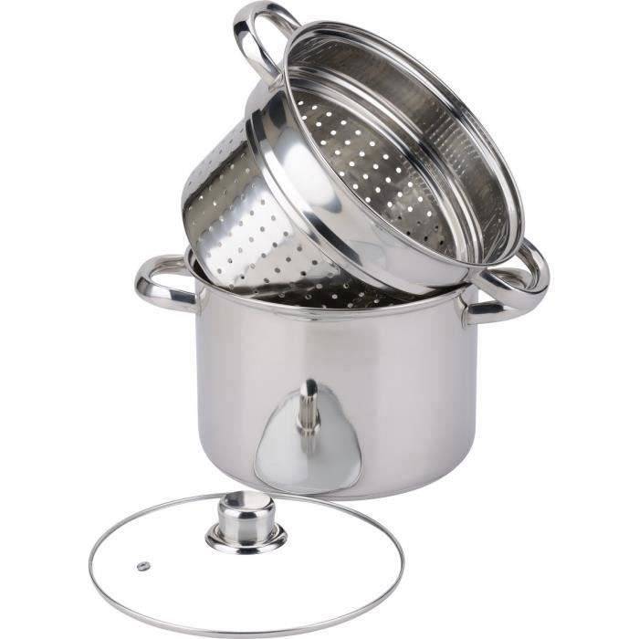 BAUMALU Pastakoker - RVS - Ø20 cm-0