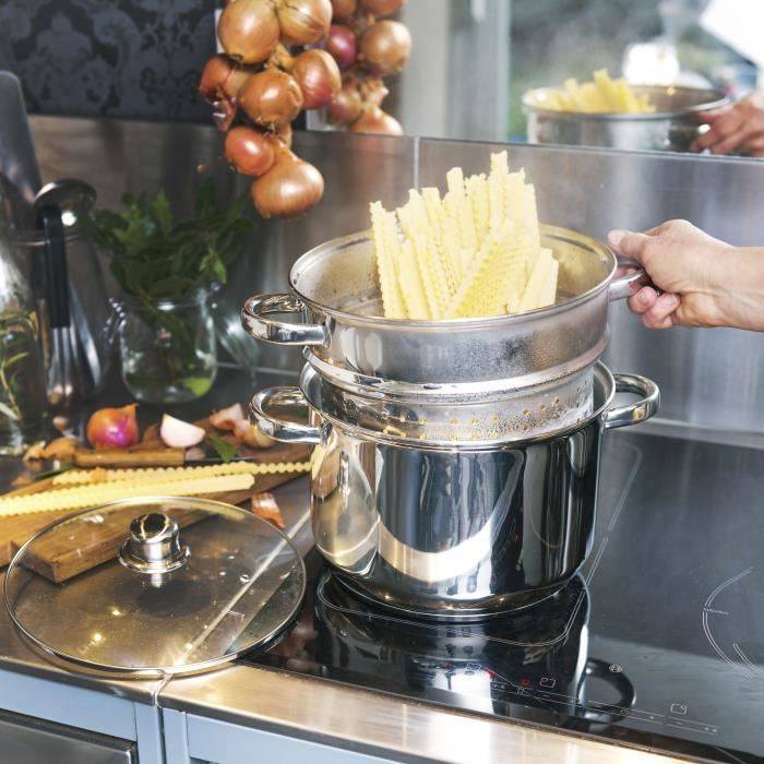 BAUMALU Pastakoker - RVS - Ø20 cm-2