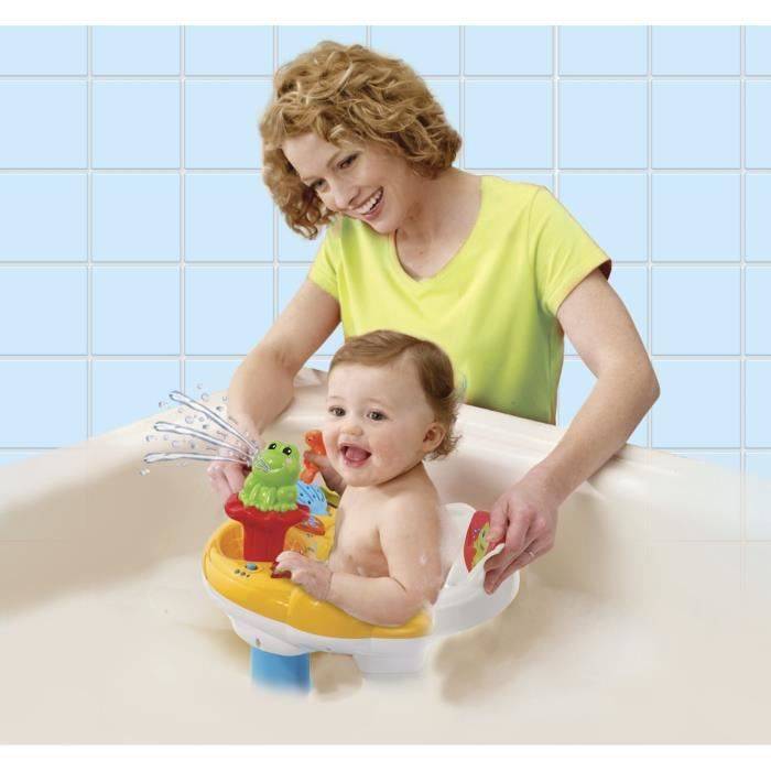 VTECH BABY - Bad Speelgoed - Super Interactieve 2-in-1 Badstoel-1