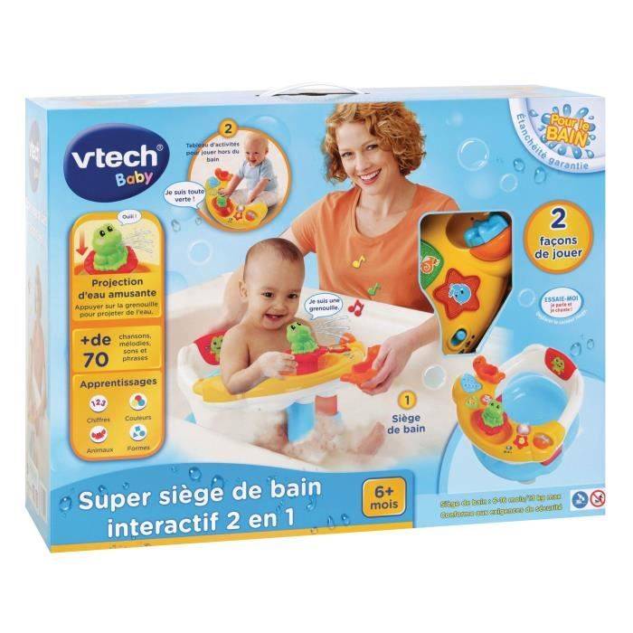VTECH BABY - Bad Speelgoed - Super Interactieve 2-in-1 Badstoel-4