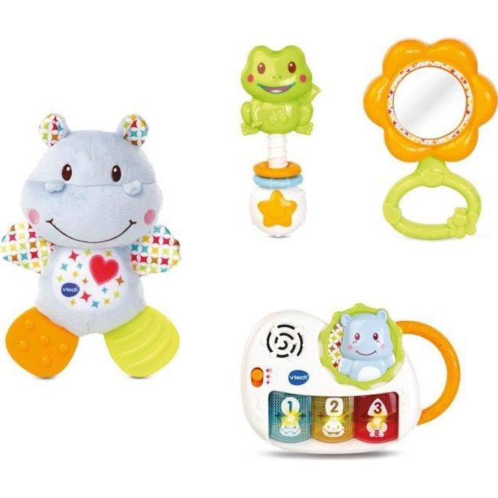 VTECH BABY Nieuweborn Cadeauset - Sensorische Ontwaking - Blauw - 0 tot 36 Maanden-0