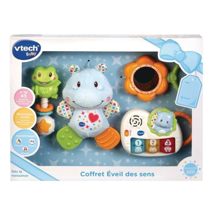 VTECH BABY Nieuweborn Cadeauset - Sensorische Ontwaking - Blauw - 0 tot 36 Maanden-2