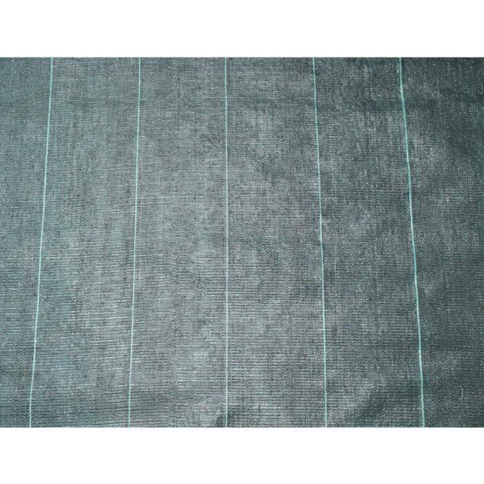 Nature Onkruidbestrijdingsbodembedekking, 2 x 5 m, Zwart-0