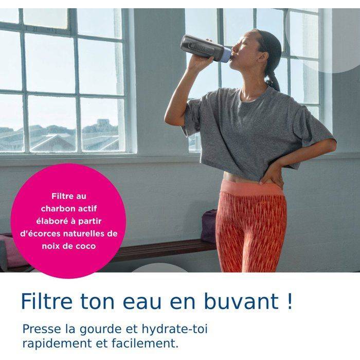 BRITA Actieve Filtratiefles 0,6 L - Inclusief 2 Microdiscs-1