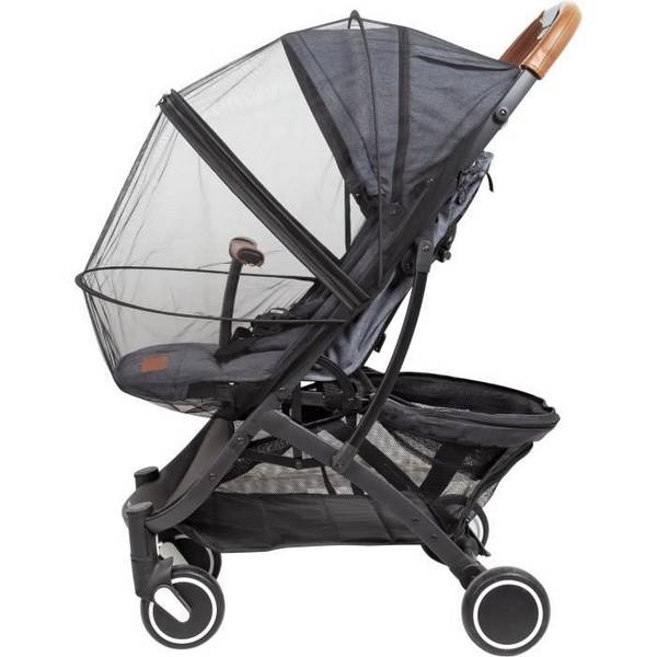 TINEO ALL INCLUSIVE Kinderwagen Muggennet - Gemakkelijke Ritsopening - Opbergzak Inclusief