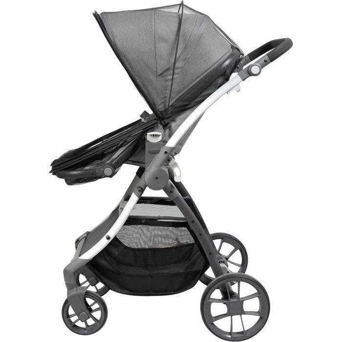 TINEO ALL INCLUSIVE Kinderwagen Muggennet - Gemakkelijke Ritsopening - Opbergzak Inclusief-1