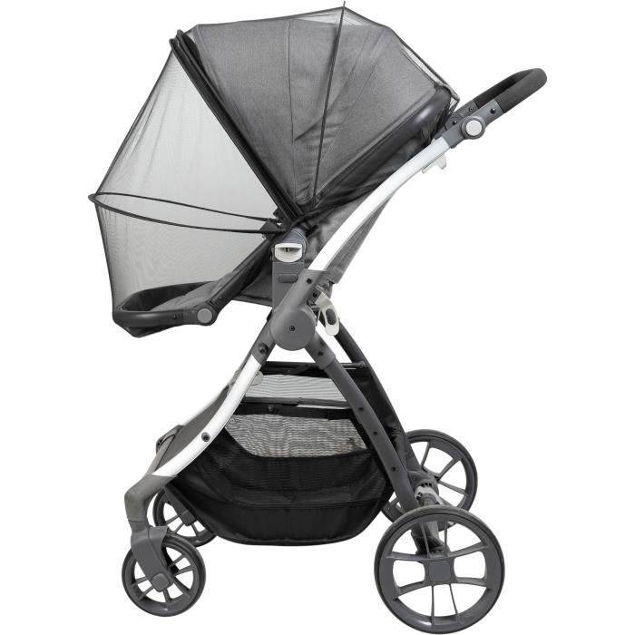TINEO ALL INCLUSIVE Kinderwagen Muggennet - Gemakkelijke Ritsopening - Opbergzak Inclusief-2