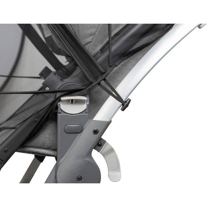 TINEO ALL INCLUSIVE Kinderwagen Muggennet - Gemakkelijke Ritsopening - Opbergzak Inclusief-4