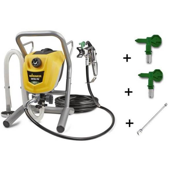 WAGNER - HEA Control Pro 250 M Airless Verfspuit + 2 Spuitmonden