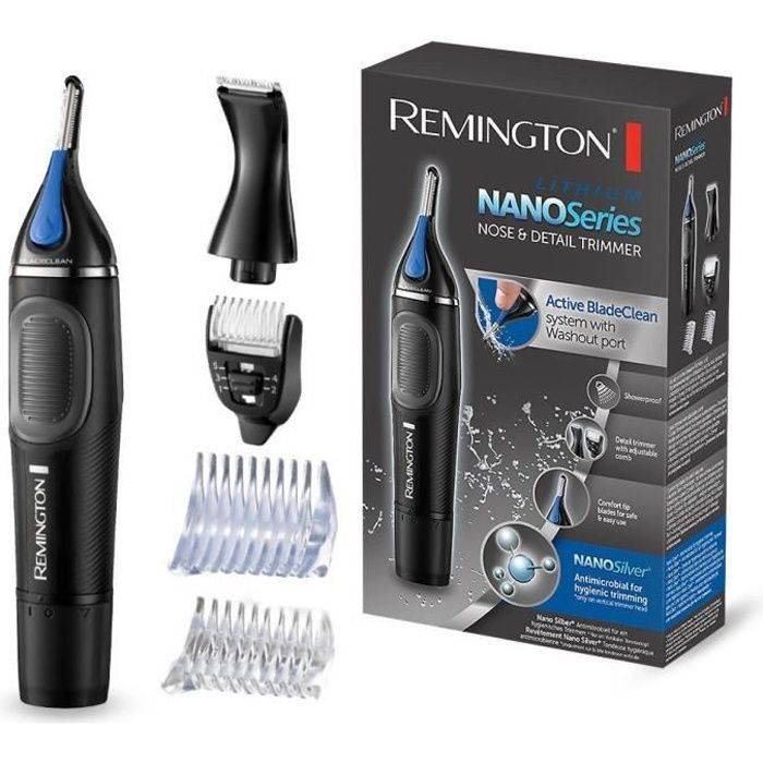 REMINGTON Gezichtstrimmer - NE3870 - Antibacterieel Hypoallergene Nano Serie-0