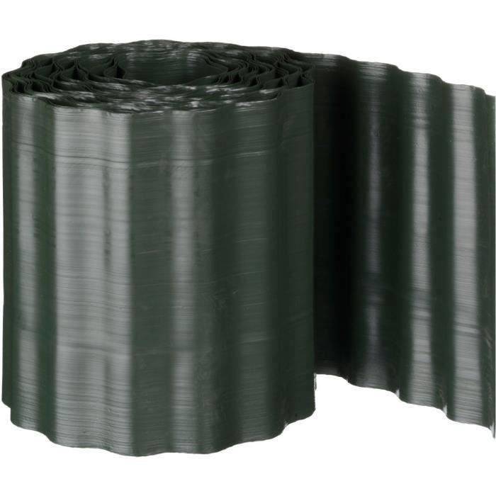 NATURE Groene Polyethyleen Grasrand - 25 cm hoog x 9 m lang-2