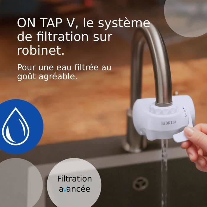 BRITA ON TAP Waterfiltratiesysteem - Tot 4 maanden gefilterd water - 3 werkmodi - 5 meegeleverde adapters-1