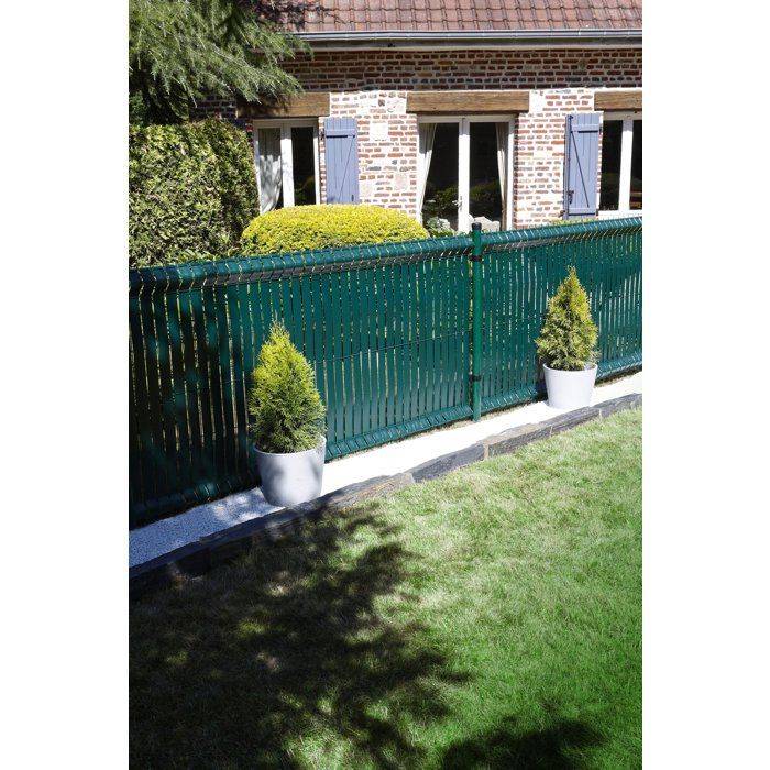 NATURE Privacy Screen Rol - 48 mm x 50 m - Groen - Inclusief 100 Clips-1