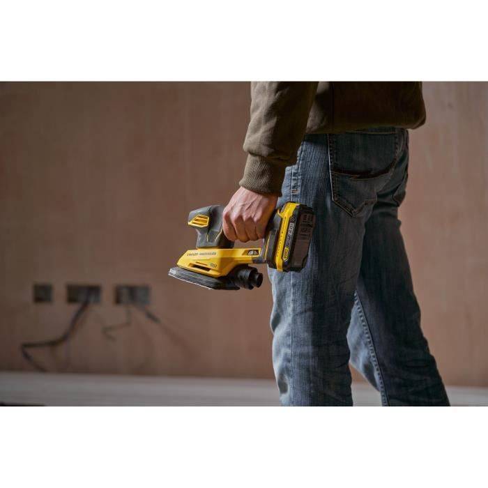 STANLEY FATMAX V20 Accu Afwerkingsschuurmachine - 18V - SFMCW221B-XJ - 100 x 140 mm-2