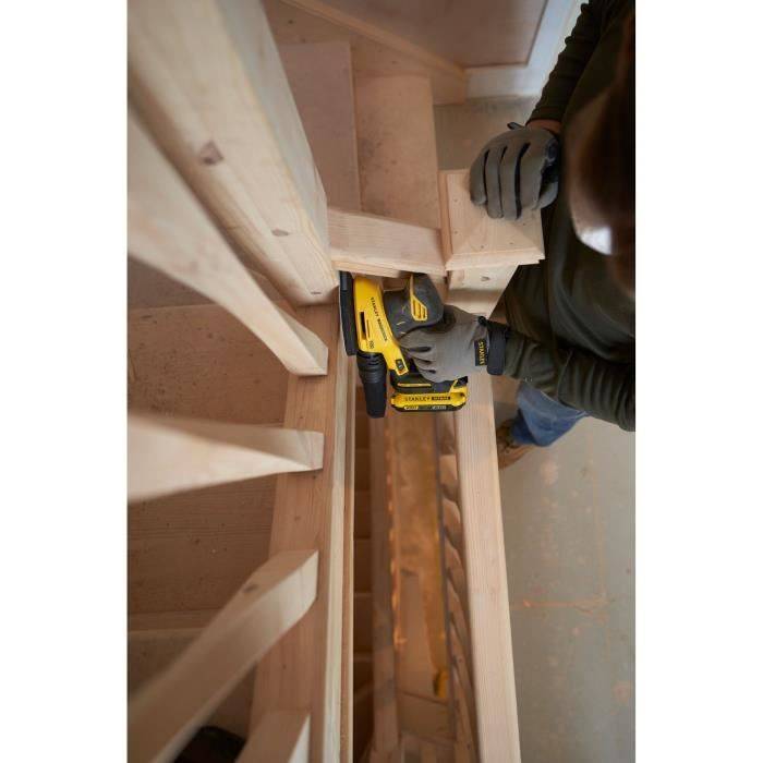 STANLEY FATMAX V20 Accu Afwerkingsschuurmachine - 18V - SFMCW221B-XJ - 100 x 140 mm-3