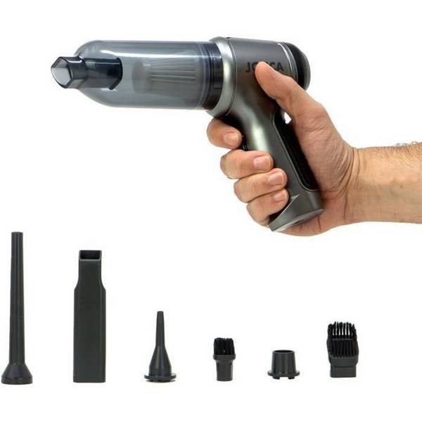JOCCA Auto Stofzuiger - 2000 mAh - 2 Snelheden - Grijs