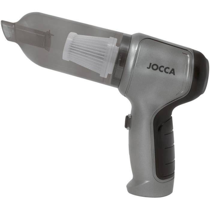 JOCCA Auto Stofzuiger - 2000 mAh - 2 Snelheden - Grijs-1