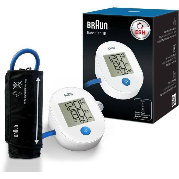BRAUN Bloeddrukmeter - ExactFit 1E - Bovenarm - Wit-0